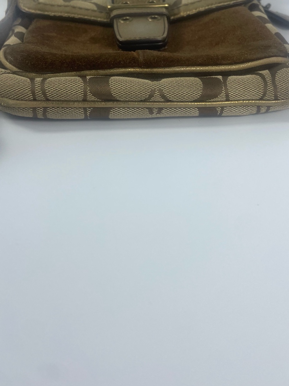 Coach Vintage Special Edition Legacy Canvas & Suede Crossbody RARE - Picture 12 of 16